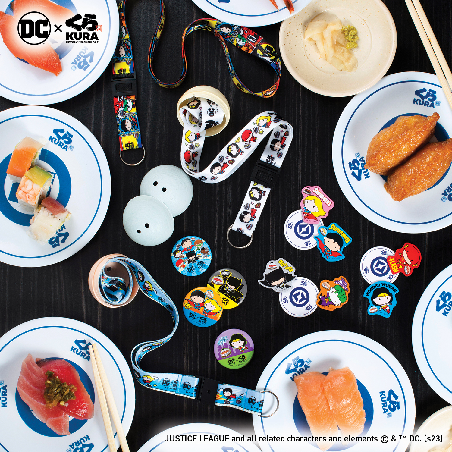 Photo by Emily J. Davis_DC x Kura Sushi Bikkura Pon Prize Collection_1