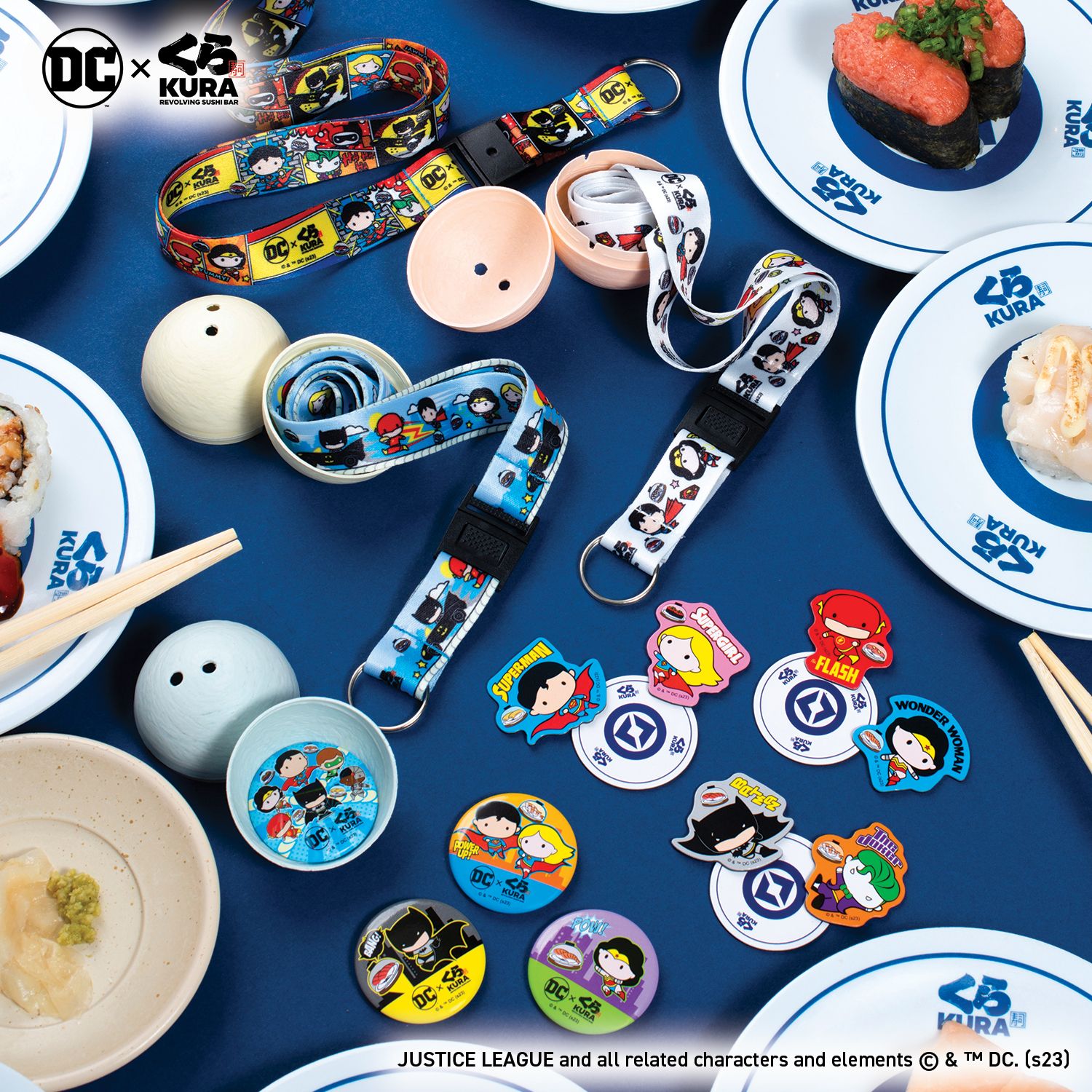 Photo by Emily J. Davis_DC x Kura Sushi Bikkura Pon Prize Collection_2