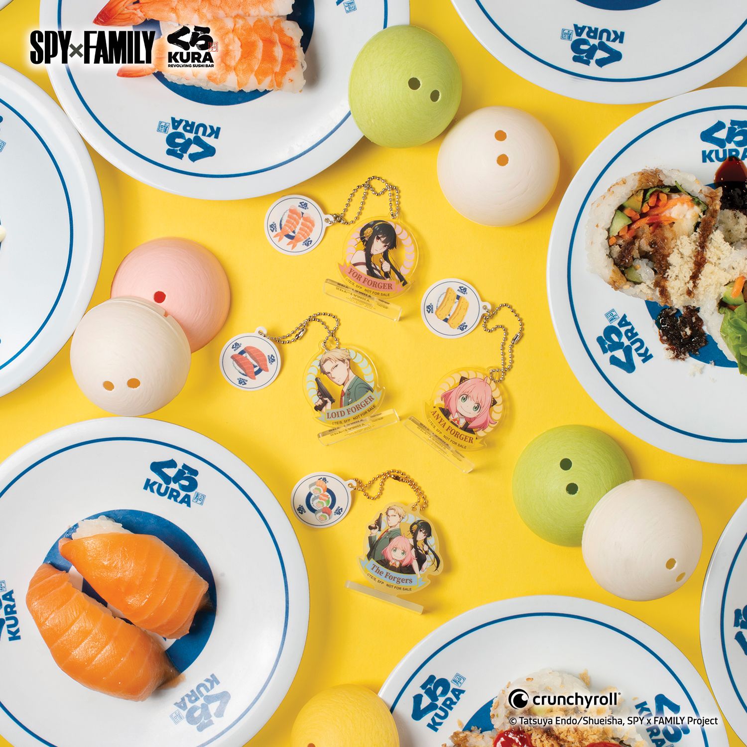 Photo by Emily J. Davis_SPY x FAMILY Bikkura Pon Prize Collection_Acrylic Stand Keychains_1
