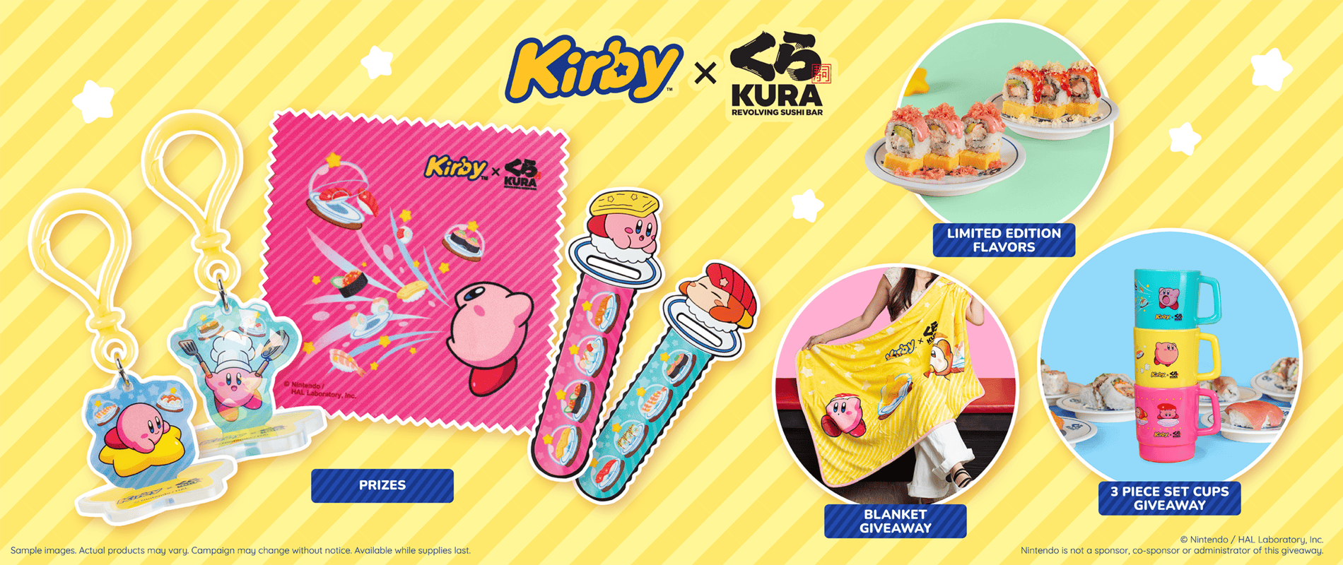 Kirby bikkura pon collaboration